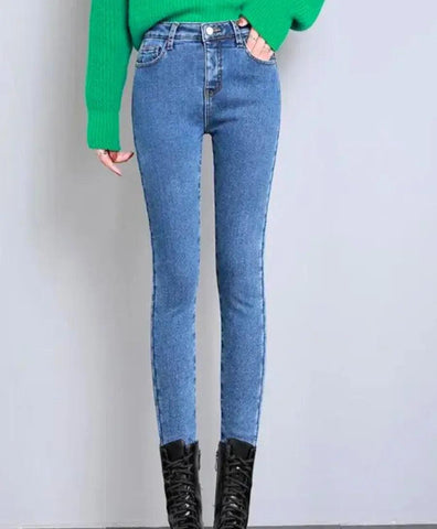 Calça Térmica Feminina Jeans | LeMoncler Calça Térmica Feminina Jeans | LeMoncler