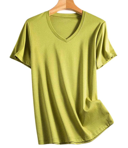 Camiseta Básica Feminina em Algodão Modal e Seda | Anika Camiseta Básica Feminina em Algodão Modal e Seda | Anika