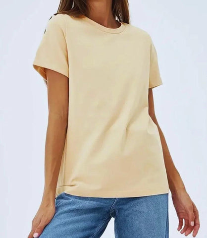 Camiseta Feminina Básica Algodão Premium | Mila Camiseta Feminina Básica Algodão Premium | Mila