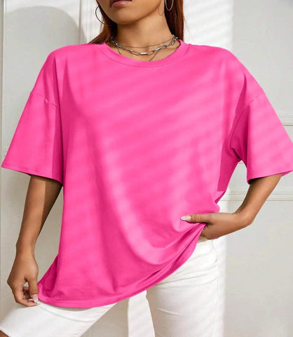 Camiseta Feminina Longa Oversized Algodão | Agah Camiseta Feminina Longa Oversized Algodão | Agah
