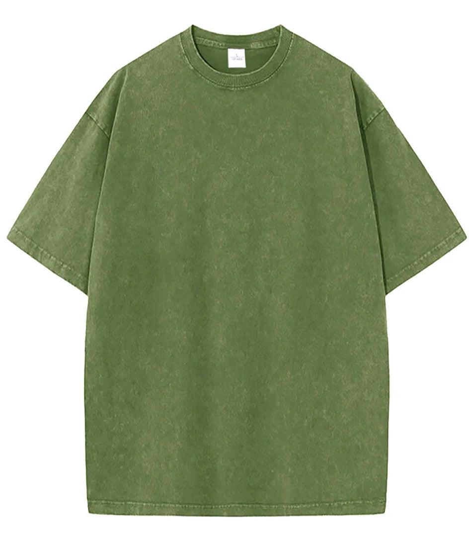 Camiseta Oversized Estonada Unissex de Algodão com estilo casual vintage e corte amplo. Camiseta Oversized Estonada Unissex de Algodão com estilo casual vintage e corte amplo.