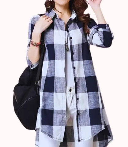 Chemise Xadrez Manga Longa Plus | Sila Chemise Xadrez Manga Longa Plus | Sila