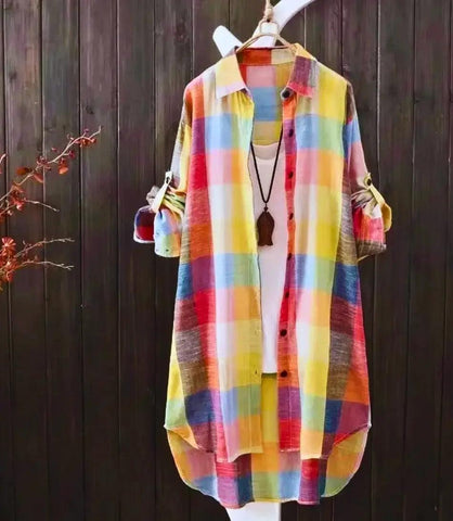 Chemise Xadrez Manga Longa Plus | Sila Chemise Xadrez Manga Longa Plus | Sila