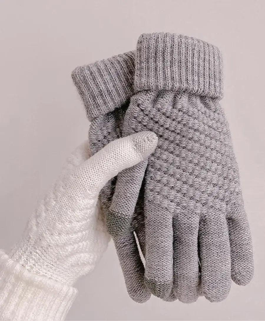 Comprar Luva de Frio Lã Inverno com Touch confortável e elegante, ideal para atividades ao ar livre no inverno. Anellimn Comprar Luva de Frio Lã Inverno com Touch confortável e elegante, ideal para atividades ao ar livre no inverno. Anellimn