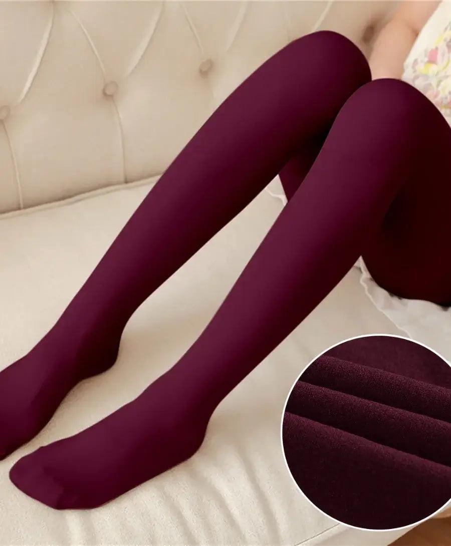 Meia-calça grossa de veludo , elástica, 120D, elegante, para mulheres, tamanho grande, confortável e resistente. Anellimn Meia-calça grossa de veludo , elástica, 120D, elegante, para mulheres, tamanho grande, confortável e resistente. Anellimn