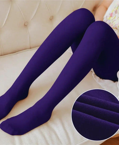 Meia-calça grossa de veludo , elástica, 120D, elegante, para mulheres, tamanho grande, confortável e resistente. Anellimn Meia-calça grossa de veludo , elástica, 120D, elegante, para mulheres, tamanho grande, confortável e resistente. Anellimn