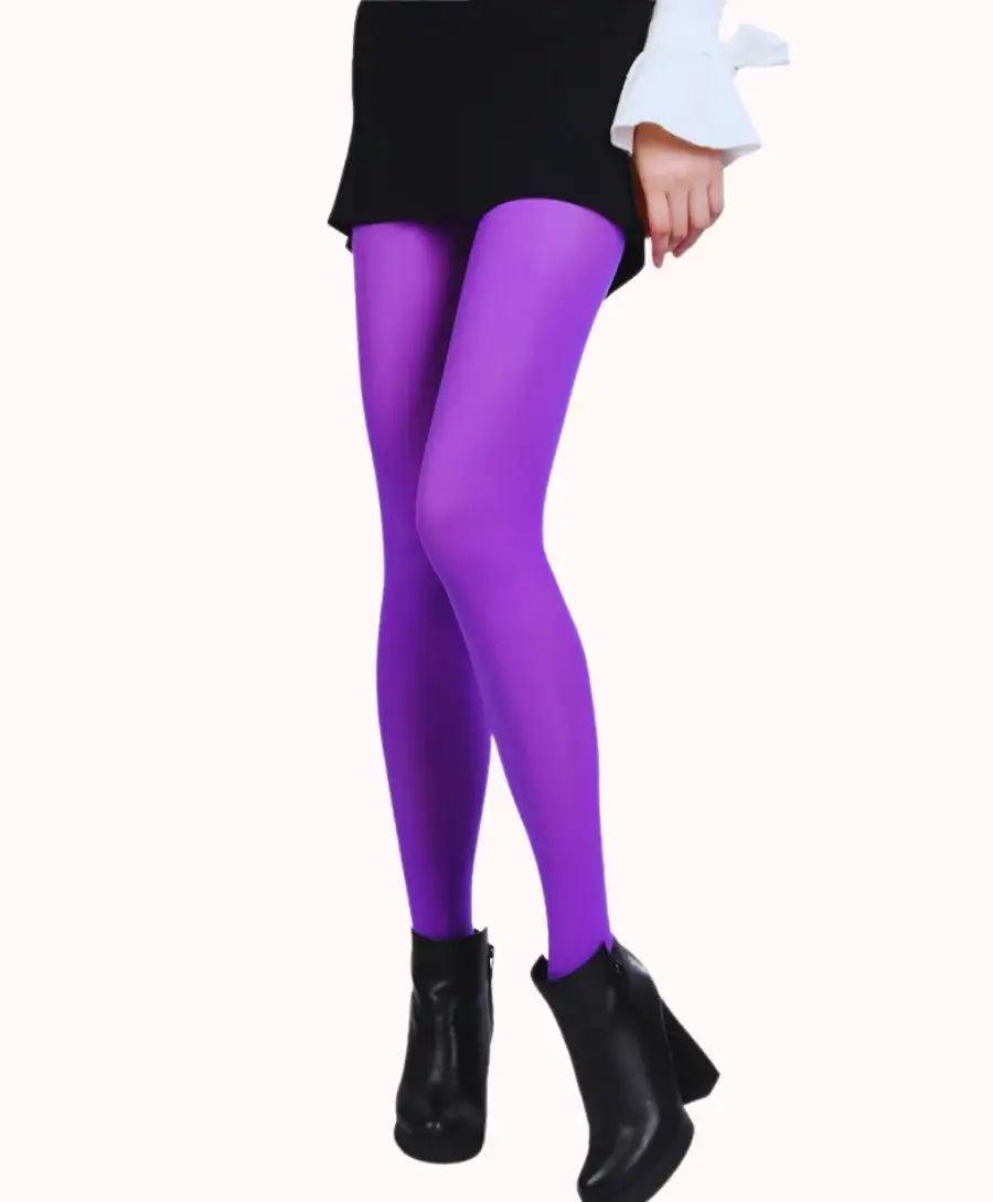 Meia-calça grossa de veludo , elástica, 120D, elegante, para mulheres, tamanho grande, confortável e resistente. Anellimn Meia-calça grossa de veludo , elástica, 120D, elegante, para mulheres, tamanho grande, confortável e resistente. Anellimn