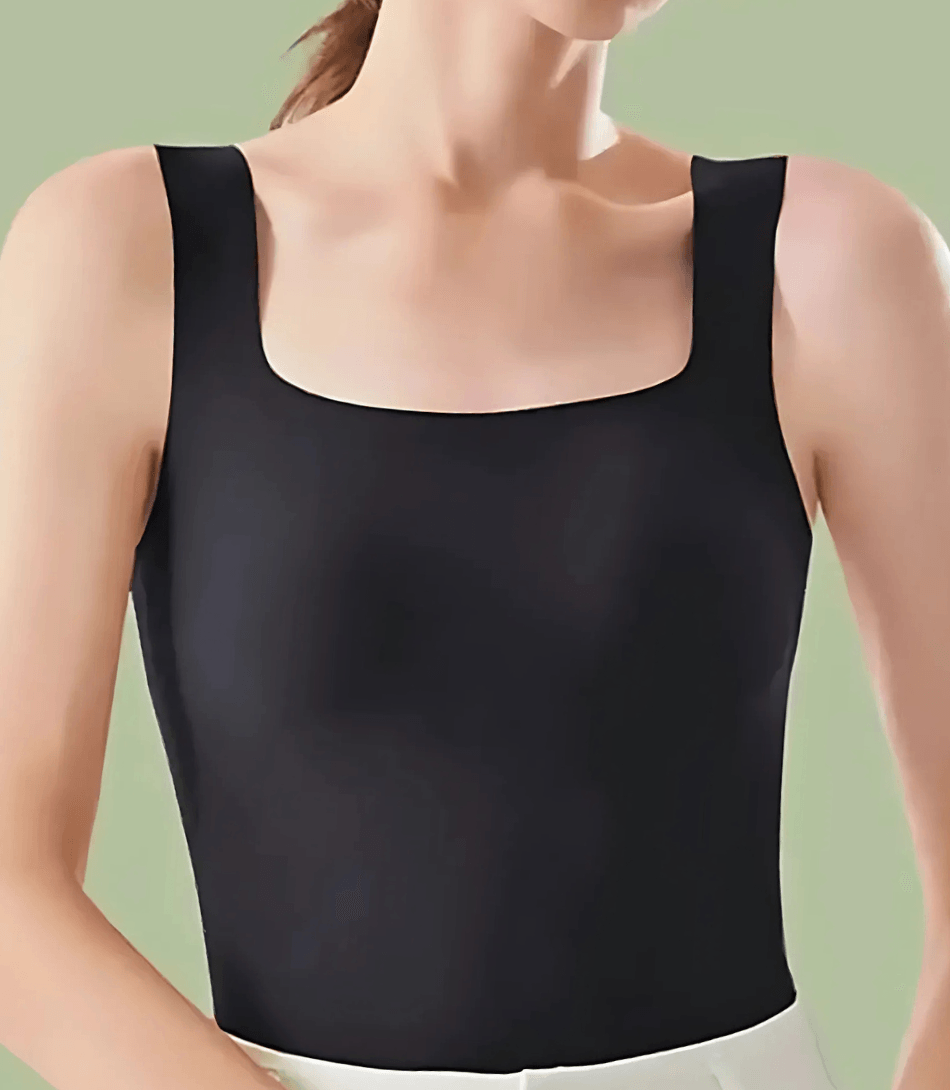 Regata Feminina Básica com Bojo Interno Sem Costura, ajustada, confortável e de tecido macio para uso casual ou trabalho. Regata Feminina Básica com Bojo Interno Sem Costura, ajustada, confortável e de tecido macio para uso casual ou trabalho.