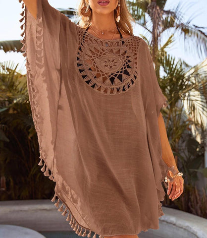Saída de Praia Branca Curta | Tunic Saída de Praia Branca Curta | Tunic
