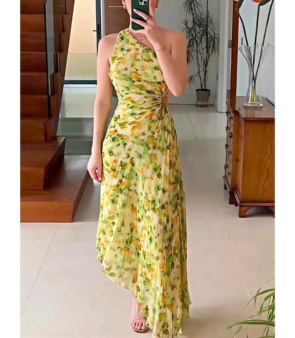 Vestido Longo de Festa Plissado: O auge da elegância para benefícios especiais. Amalle Vestido Longo de Festa Plissado: O auge da elegância para benefícios especiais. Amalle