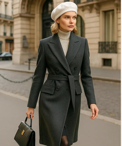 Boina Feminina Francesa de Lã com Cashmere Elegante | Francis Boina Feminina Francesa de Lã com Cashmere Elegante | Francis