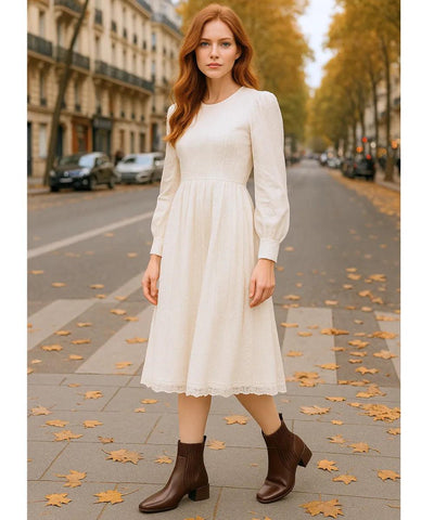 Bota Feminina Cano Curto Knit em Couro Elegante | Fleury Bota Feminina Cano Curto Knit em Couro Elegante | Fleury