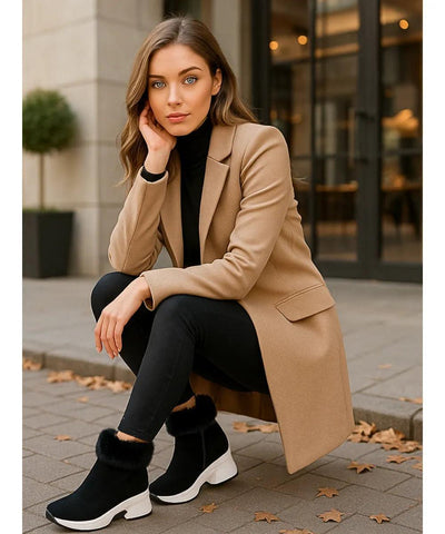 Botinha Feminina Térmica Com Plataforma Antiderrapante | Kai Botinha Feminina Térmica Com Plataforma Antiderrapante | Kai