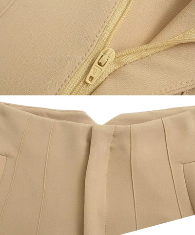 Calça Alfaiataria Feminina Cintura Alta Elegante | Flime Calça Alfaiataria Feminina Cintura Alta Elegante | Flime