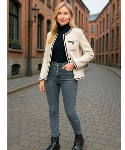 Comprar calça jeans feminina térmica com forro peluciado interno e cintura alta modeladora para dias frios e inverno elegante Comprar calça jeans feminina térmica com forro peluciado interno e cintura alta modeladora para dias frios e inverno elegante