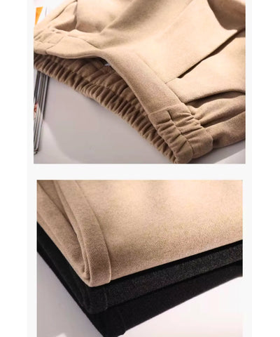 Calça Moletom Alfaiataria Feminina Bolsos Cintura Alta | Joa Calça Moletom Alfaiataria Feminina Bolsos Cintura Alta | Joa