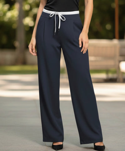 Calça Wide Leg Feminina Alfaiataria Cintura Alta Leve | Cili Calça Wide Leg Feminina Alfaiataria Cintura Alta Leve | Cili