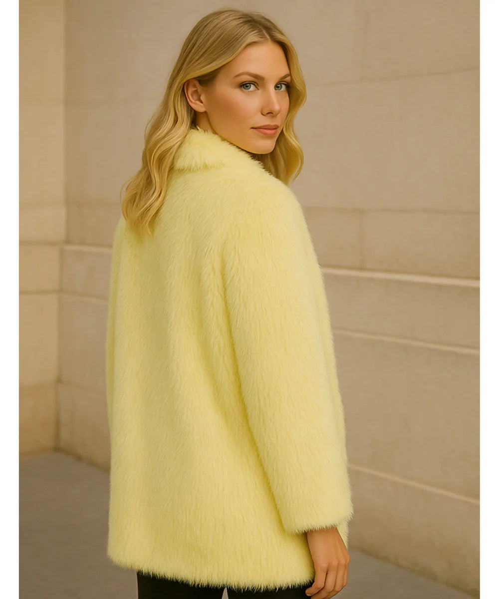 Comprar casaco feminino de pelo sintético premium super macio e elegante para inverno em oferta com caimento impecável Comprar casaco feminino de pelo sintético premium super macio e elegante para inverno em oferta com caimento impecável