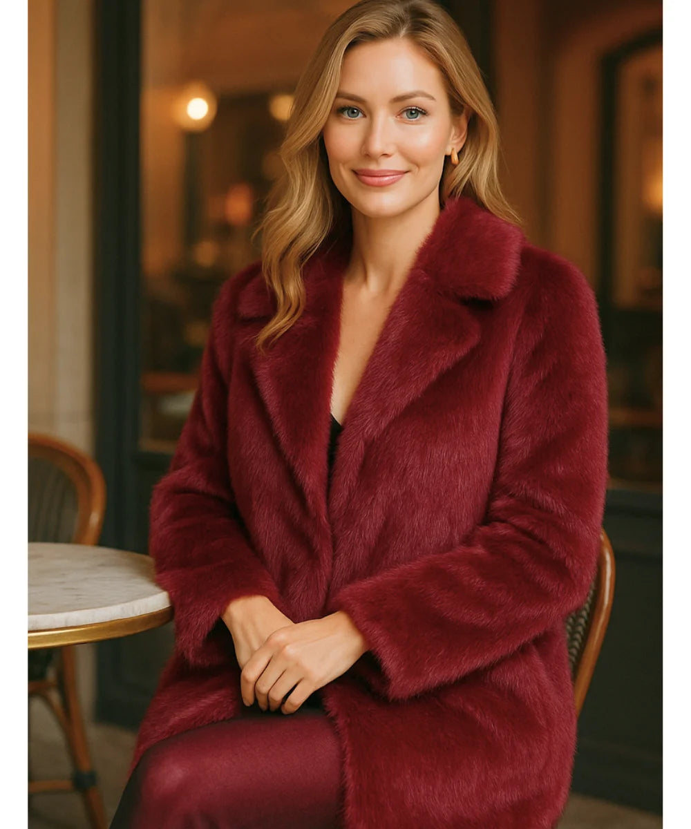 Comprar casaco feminino de pelo sintético premium super macio e elegante para inverno em oferta com caimento impecável Comprar casaco feminino de pelo sintético premium super macio e elegante para inverno em oferta com caimento impecável