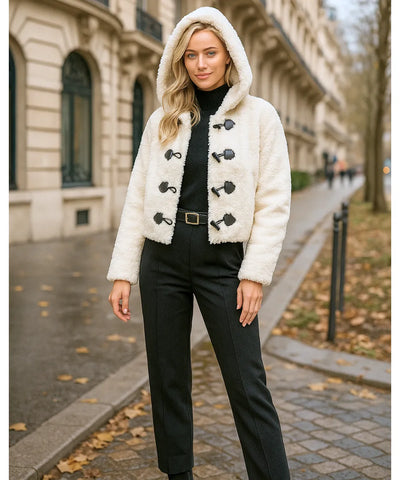 Casaco Teddy Feminino Grosso Forrado Para Inverno Elegante | Maluma Casaco Teddy Feminino Grosso Forrado Para Inverno Elegante | Maluma