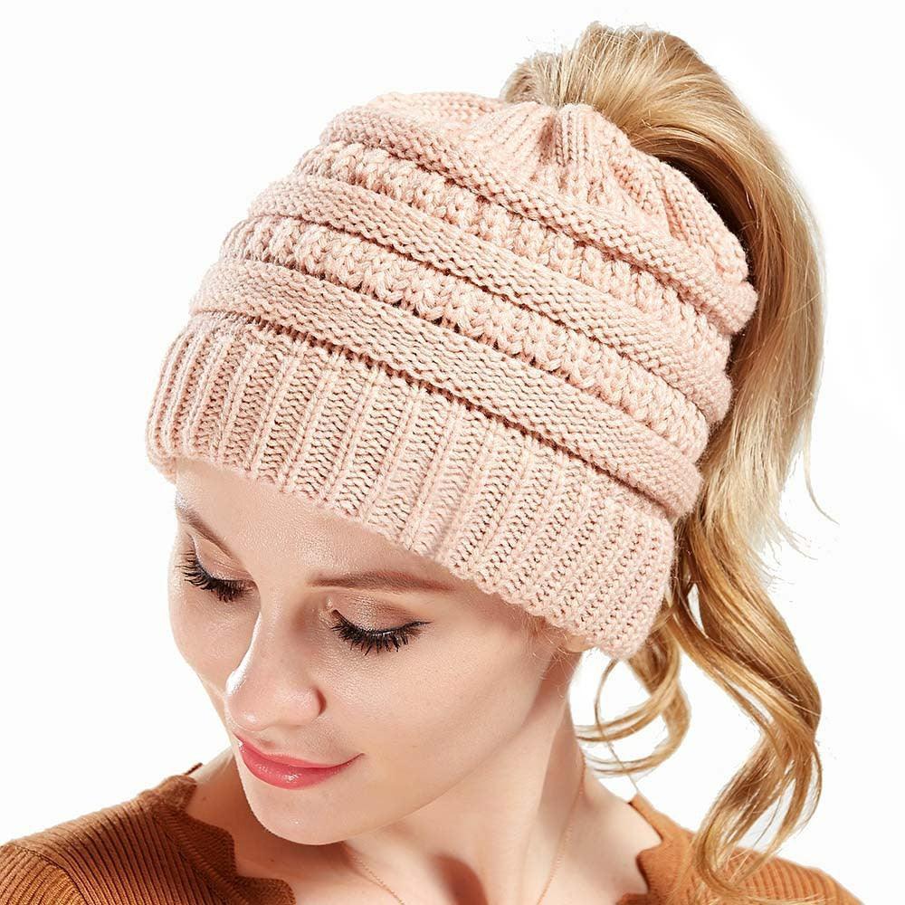 Gorro de Crochê com Rabo de Cavalo | Atenas - Anellimn Gorro de Crochê com Rabo de Cavalo | Atenas - Anellimn