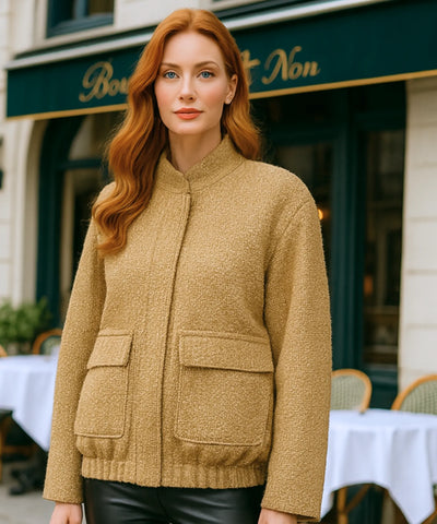 Jaqueta Bomber Feminina Paetê Brilho Elegante | Siara Jaqueta Bomber Feminina Paetê Brilho Elegante | Siara