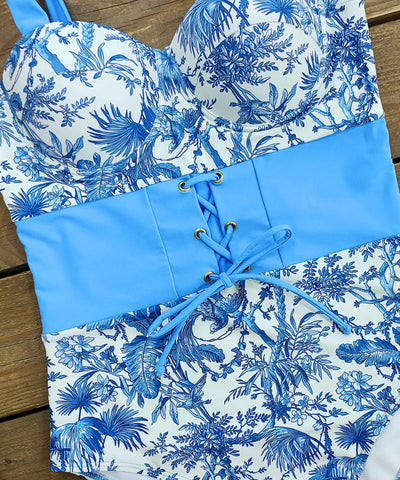 Maiô Feminino com Bojo Estampado e Sustentação Premium | MVB Maiô Feminino com Bojo Estampado e Sustentação Premium | MVB