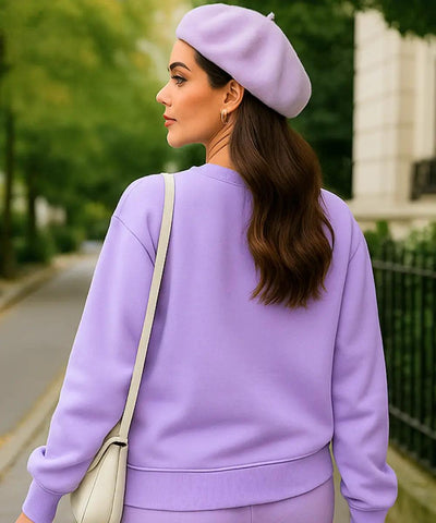 Moletom Feminino Peluciado Grosso com Forro Interno Térmico | Biela Moletom Feminino Peluciado Grosso com Forro Interno Térmico | Biela