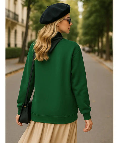 Moletom Feminino Peluciado Grosso com Forro Interno Térmico | Biela Moletom Feminino Peluciado Grosso com Forro Interno Térmico | Biela