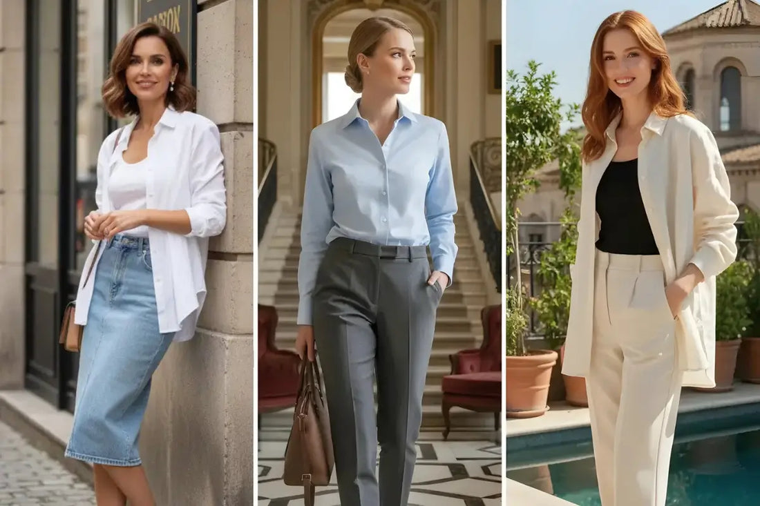 O Que Usar com Camisa Feminina Social Guia Completo