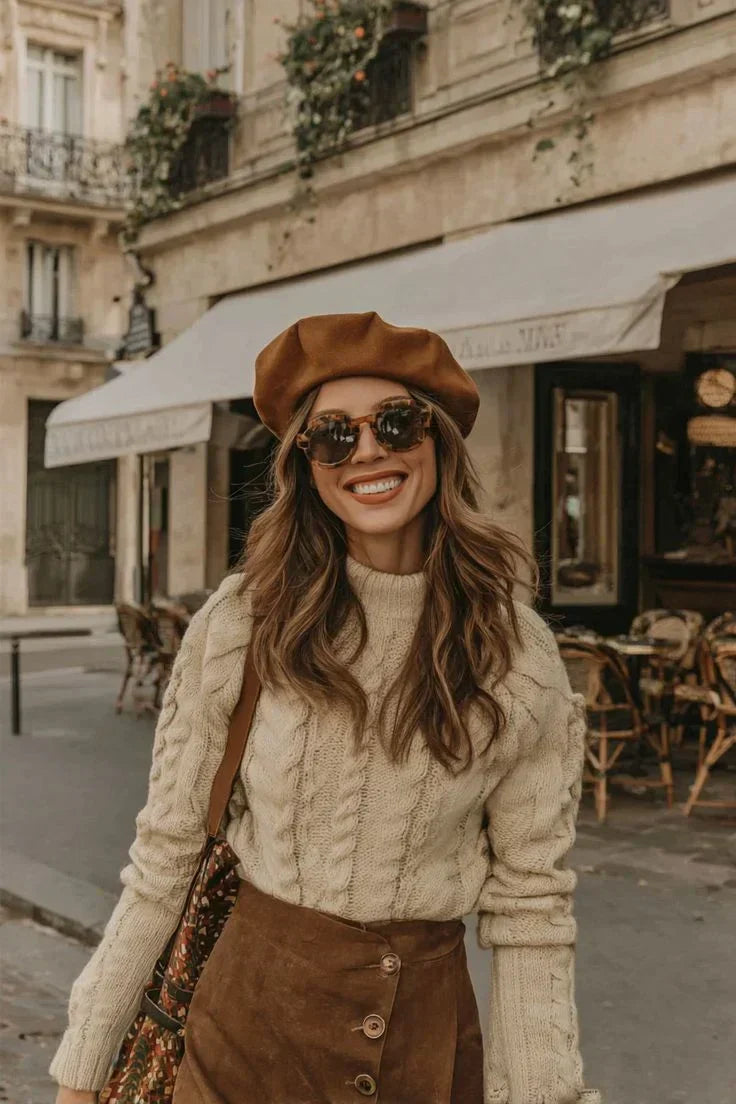 Boina feminina conquista o inverno e transforma qualquer look com personalidade