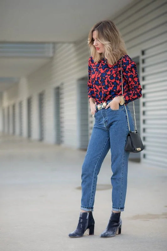 Como usar bota de cano curto com calça jeans