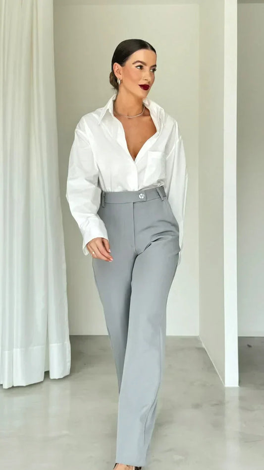 Calça social feminina e sua evolução como peça-chave do guarda-roupa moderno
