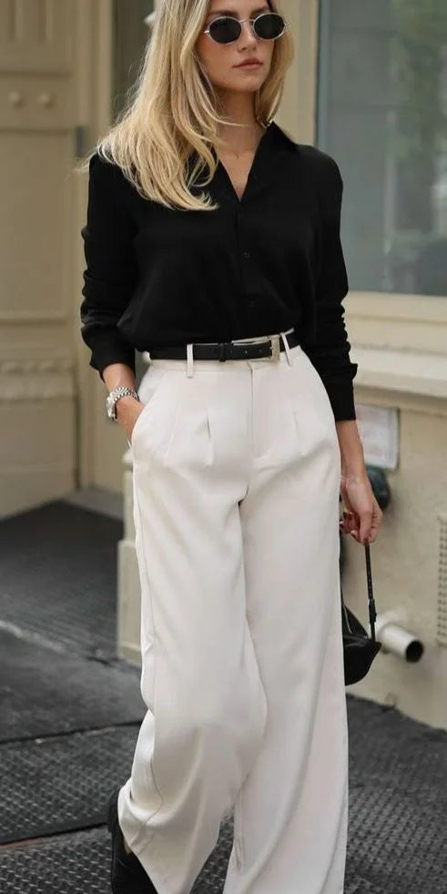 Como usar a peça clássica camisa feminina social em produções modernas e fora do trabalho