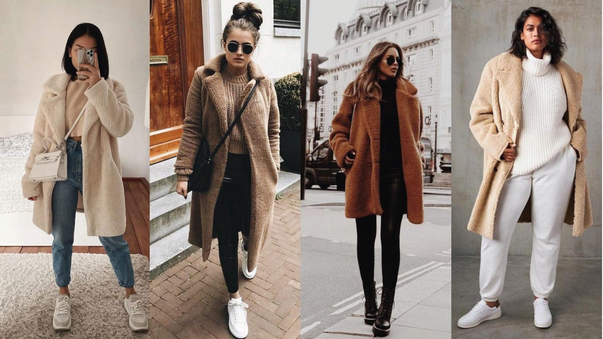 Look Casaco Marrom Feminino