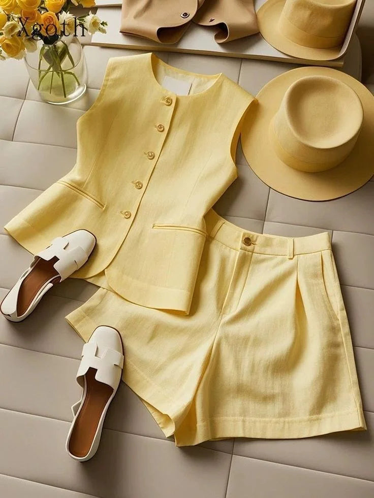 Aproveite as peças do conjunto alfaiataria feminino juntos e separados