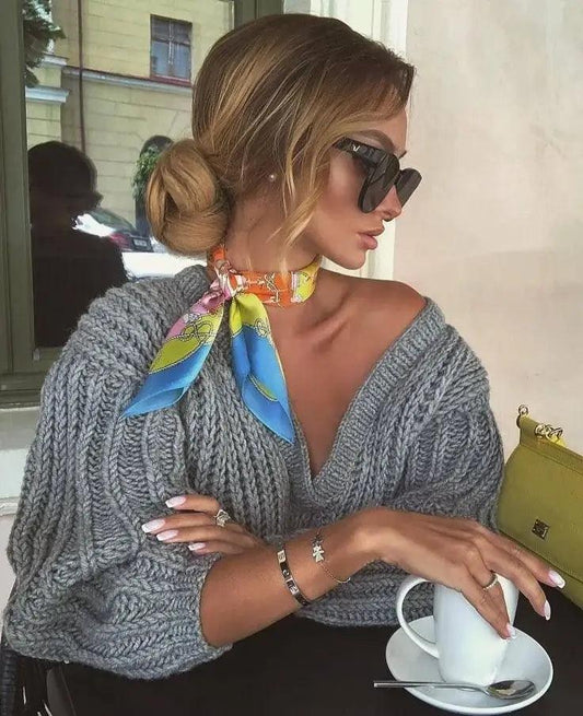 look mais estiloso usando os lenços