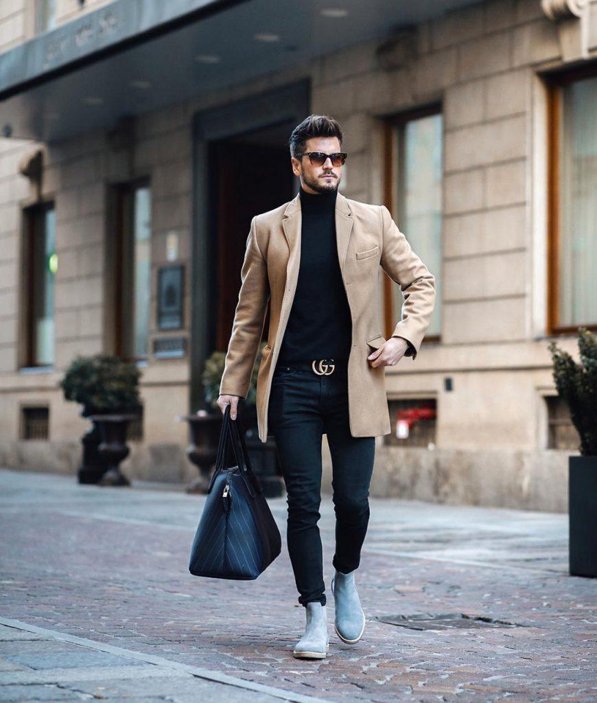 Sobretudo Masculino: Estilo e Confiança no Inverno - Anellimn