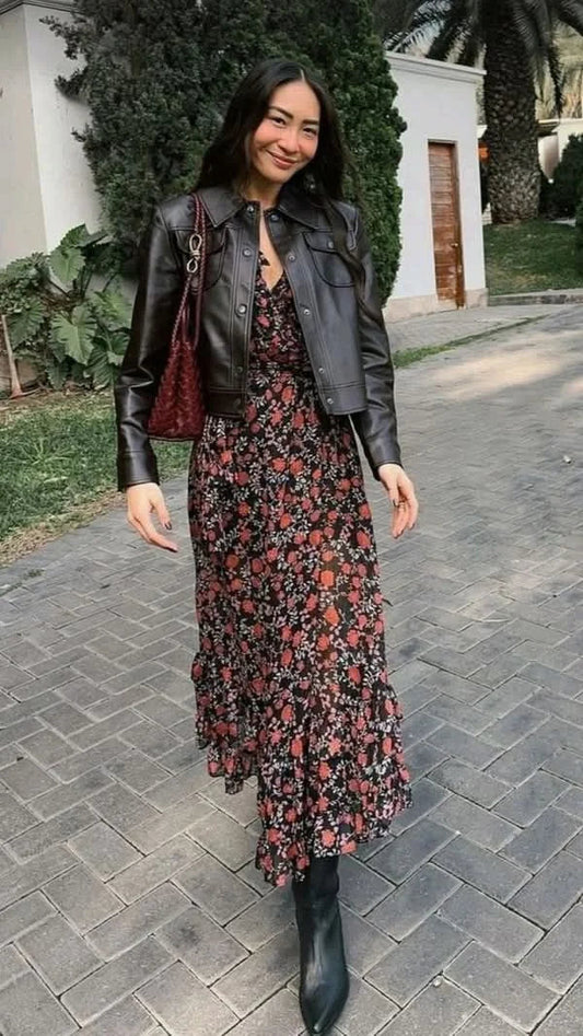 Vestidos casuais longos ganham destaque o ano todo com estilo e conforto