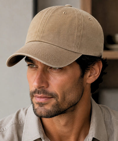 Boné Masculino Dad Hat Aba Curva Algodão Estonado | Rion