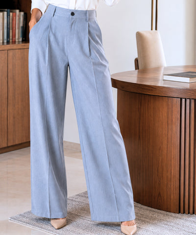 Calça Social Feminina Alfaiataria Cintura Alta | Helô