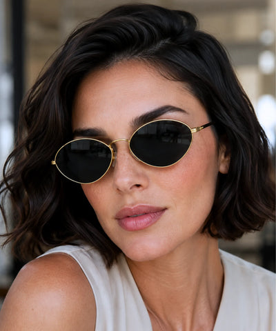 Óculos de Sol Oval Feminino Polarizado UV400 | Reno
