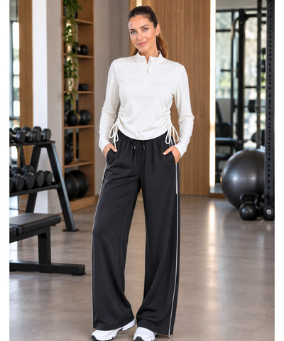 Conjunto Dry Fit Feminino Manga Longa e Pantalona | Tanvi