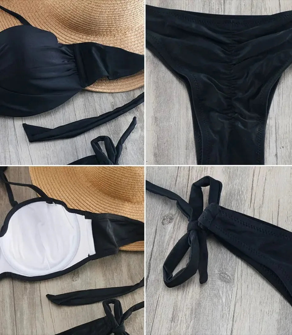 Biquíni Marquinha Empina Bumbum com cintura baixa e modelagem que realça o bumbum, tecido suave e ajuste perfeito para conforto e estilo na praia.