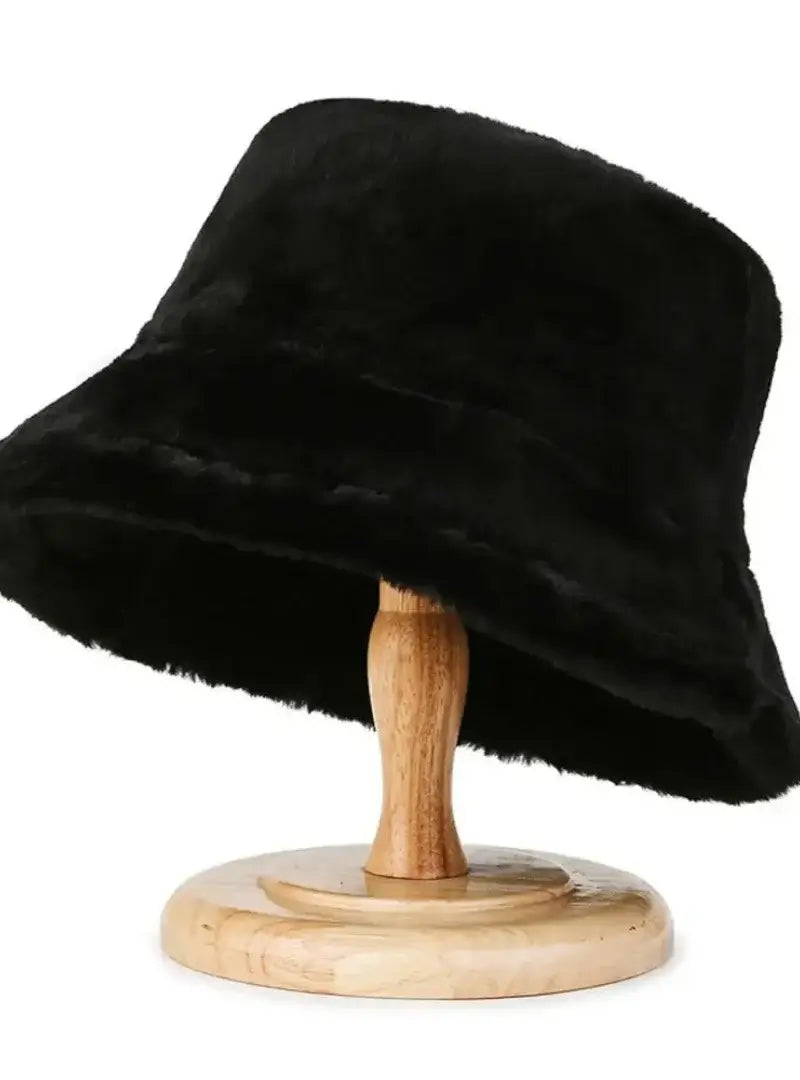 Anellimn Comprar Chapéu de Balde Plush Unissex em Lã - Ajustável e Estiloso