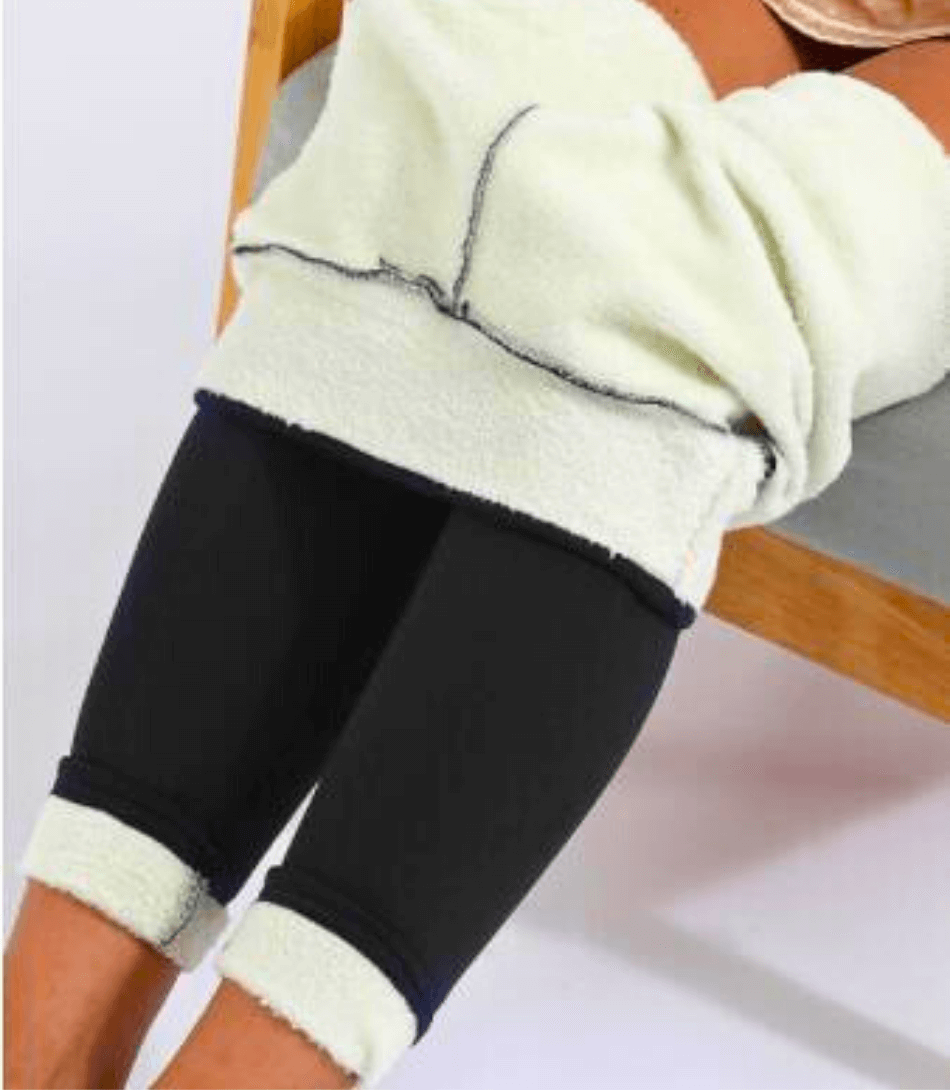 Calça Térmica Feminina Legging de veludo para inverno, cintura alta, ajuste perfeito, ideal para esportes e uso casual.