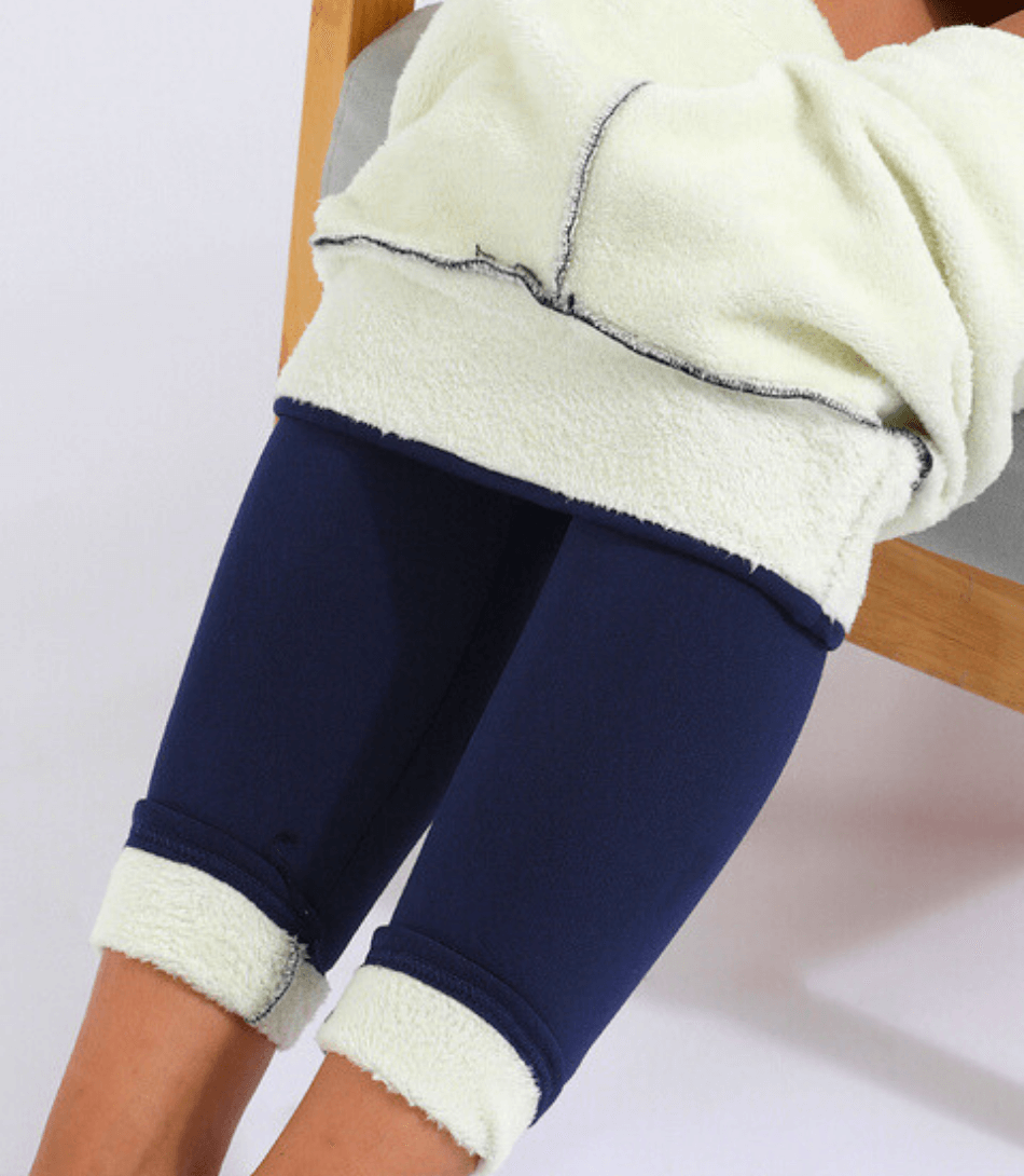 Calça Térmica Feminina Legging de veludo para inverno, cintura alta, ajuste perfeito, ideal para esportes e uso casual.