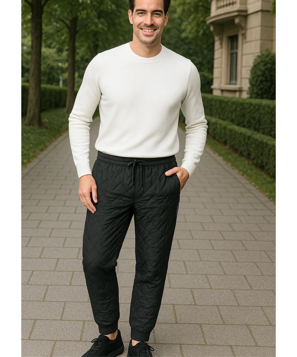 Comprar calça masculina térmica forrada com pelúcia para inverno rigoroso, confortável e com visual esportivo