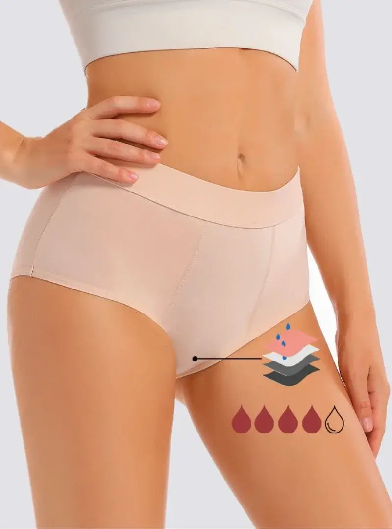 Anellimn Calcinha Absorvente Alto Fluxo: Conforto e proteção durante o ciclo menstrual intenso.