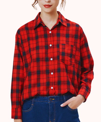 Camisa Xadrez Country Feminina | Lyzi